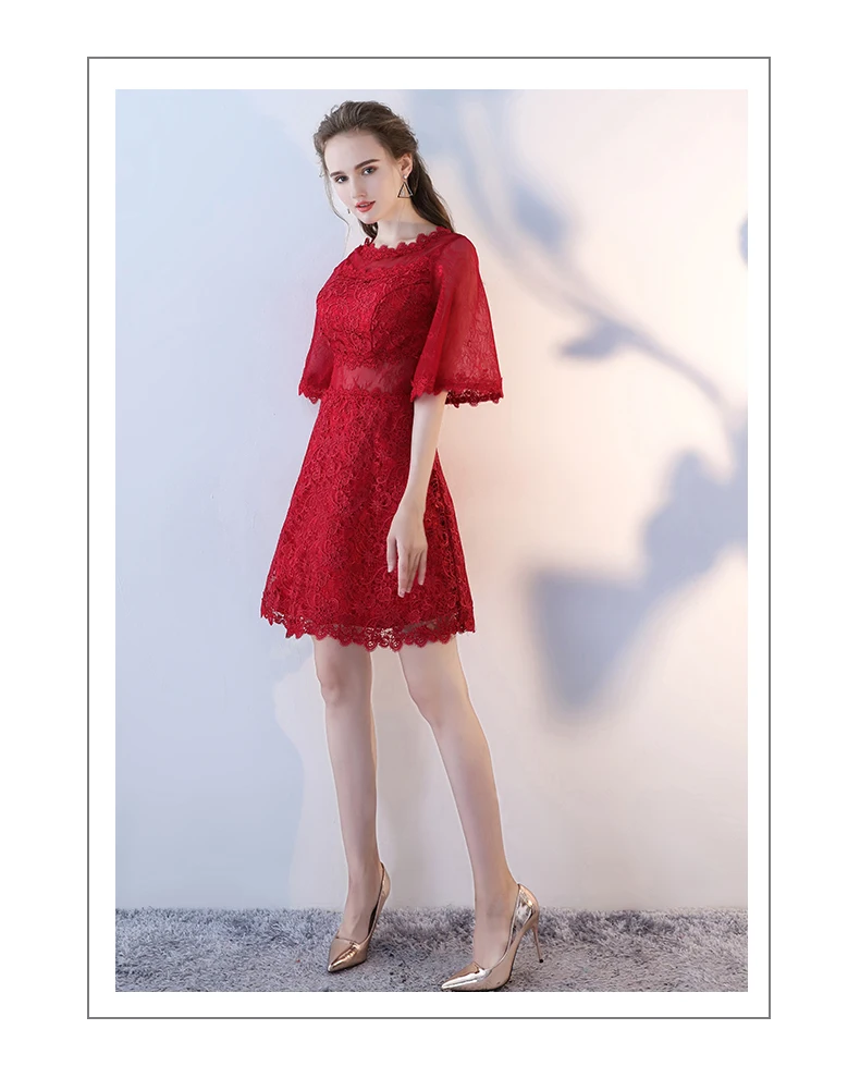 Evening dresses 2022 new winter and winter fashions short dresses bubble sleeves prom dresses party dresses tailor Custom made ball gown for women