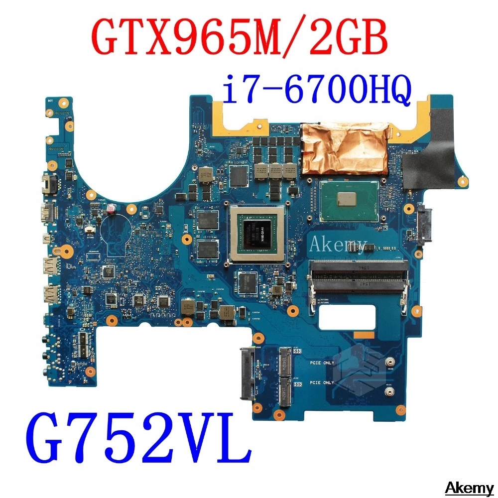  ROG Laptop motherboard for ASUS G752VS G752VM G752VY G752VT G752VL G752V G752 Tests the original mi