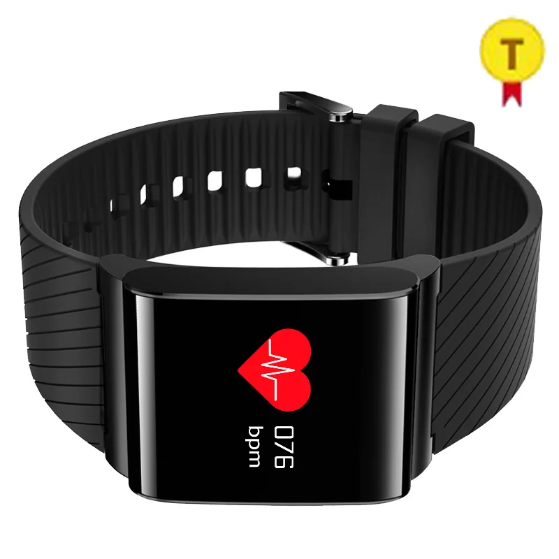 Luxury Smart Band Colorful OLED Wristwatch Blood Pressure Oxygen Heart Rate Monitor Sports Tracker Bracelet 0.95''  Smartwatch 