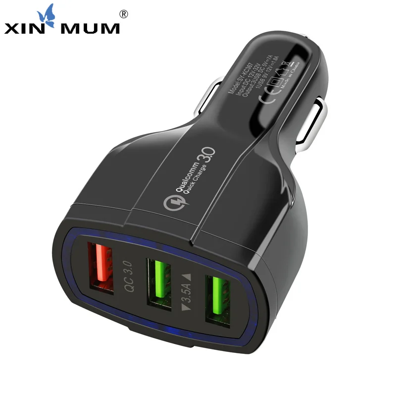XIN-MUM USB سيارة شاحن آيفون باد سامسونج الهواتف المحمولة اللوحي 3.5A سريع شاحن سيارة-شاحن المزدوج USB سيارة الهاتف شاحن XIN-MUM USB سيارة شاحن آيفون باد سامسونج الهواتف المحمولة اللوحي 3.5A سريع شاحن سيارة-شاحن المزدوج USB سيارة الهاتف شاحن