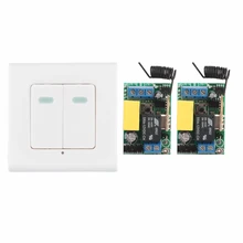 Ceiling Lights LED Strips Bulb Remote Control Switches AC220V Receiver Input Output Wall Panel Transmitter Sticky Smart Home ASK