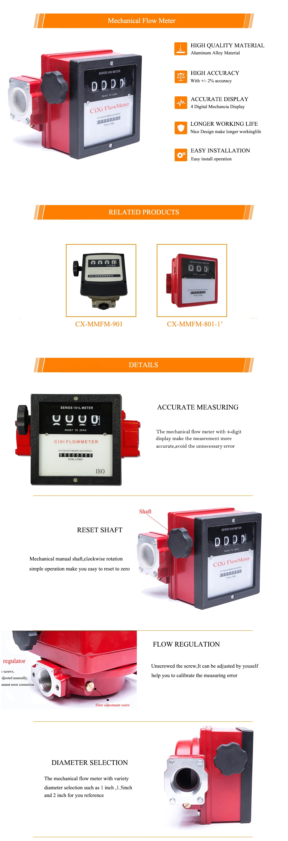 mechnical fuel flow meter 3