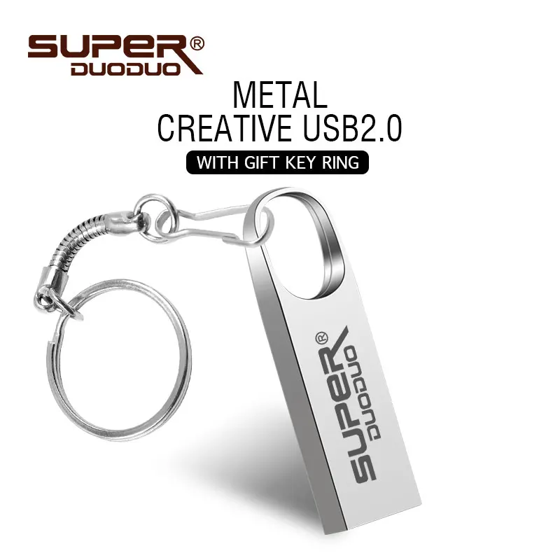 

high speed mini metal USB2.0 real capacity 64GB 128GB Flash drive 4GB 8GB 16GB 32GB USB stick memoria card free shipping