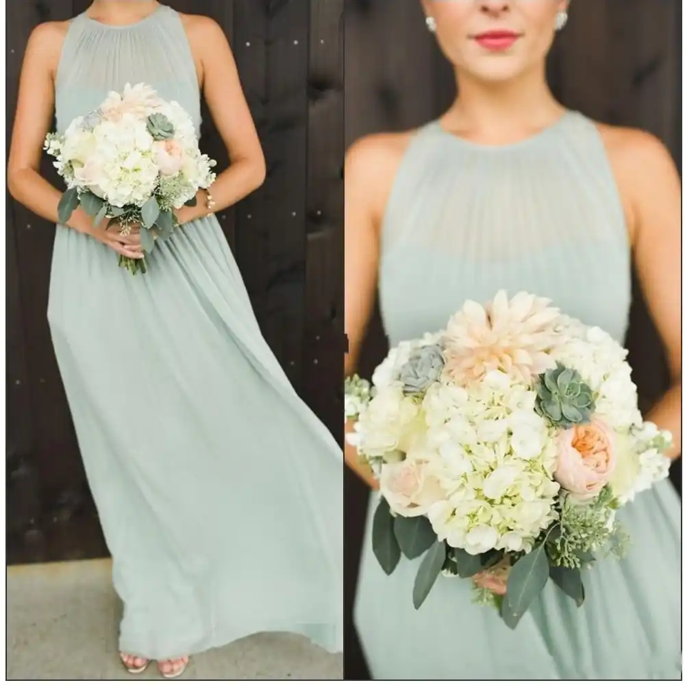 sage boho bridesmaid dresses