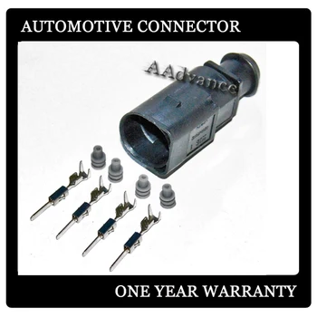 

VAG group Male 4 Pin Connector Housing Plug With Crimp Terminal Pins 4b0973812 4b0973812