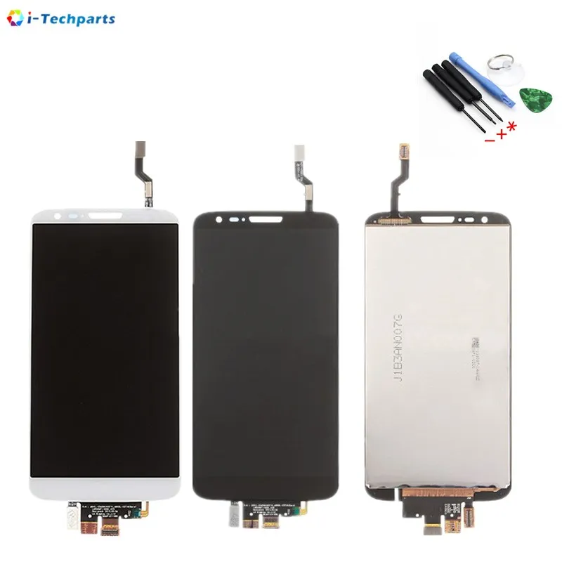 

Original New For LG G2 D800 D802 LCD Display + Touch Digitizer Screen Replacement, Black White