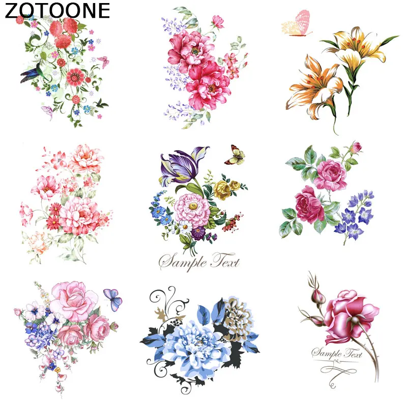 ZOTOONE Мультяшные красивые наклейки для глажки детской одежды класс A моющаяся