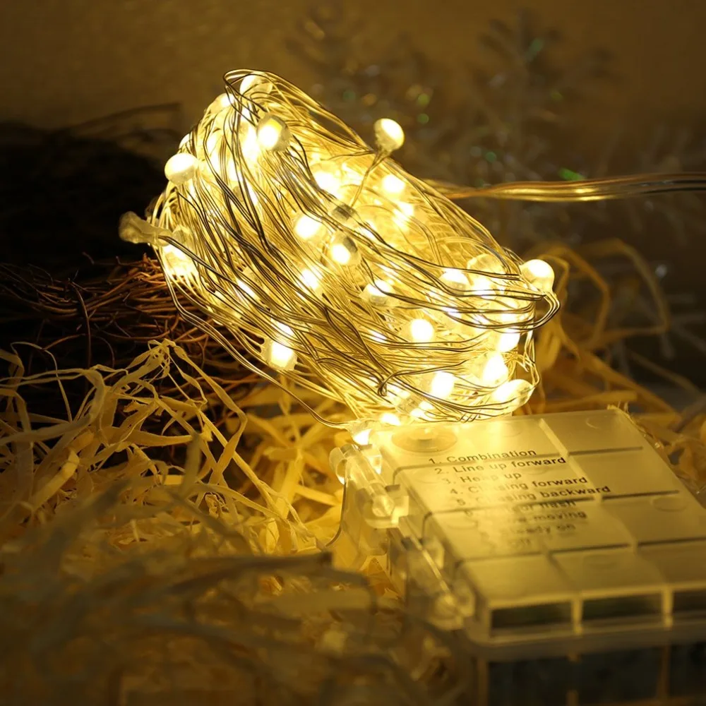 10m 100 LED Dream String Lamp Outdoor Firework Starburst Fairy Light Holiday Best Home Wedding Decor Drop Shipping | Лампы и освещение