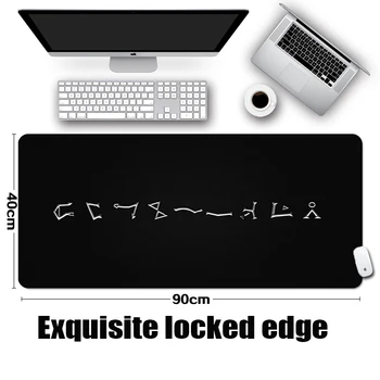 

Mairuige Classic TV Play STARGATE SG-1 High Quality Ribber Mousepad for Decorative Desktop Cool Code Symbol Pattern Pc Micemats