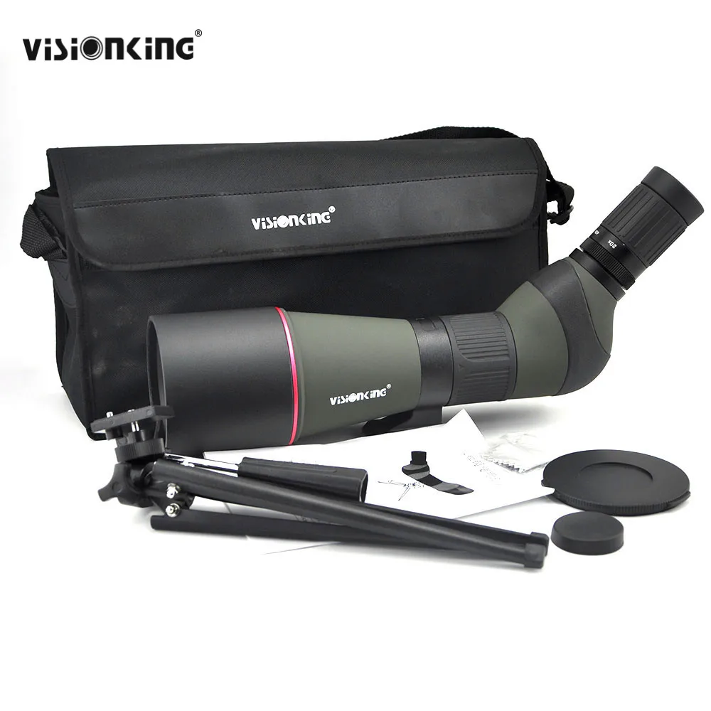 Телескопический Монокуляр Visionking 20 60x80 BAK4 с зумом угол 45 градусов дальность