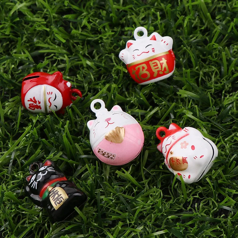 2pc Mini Cat Bells Metal Jingle Bells Loose Beads Festival Party Decoration Pet Decorations DIY School Crafts Accessories