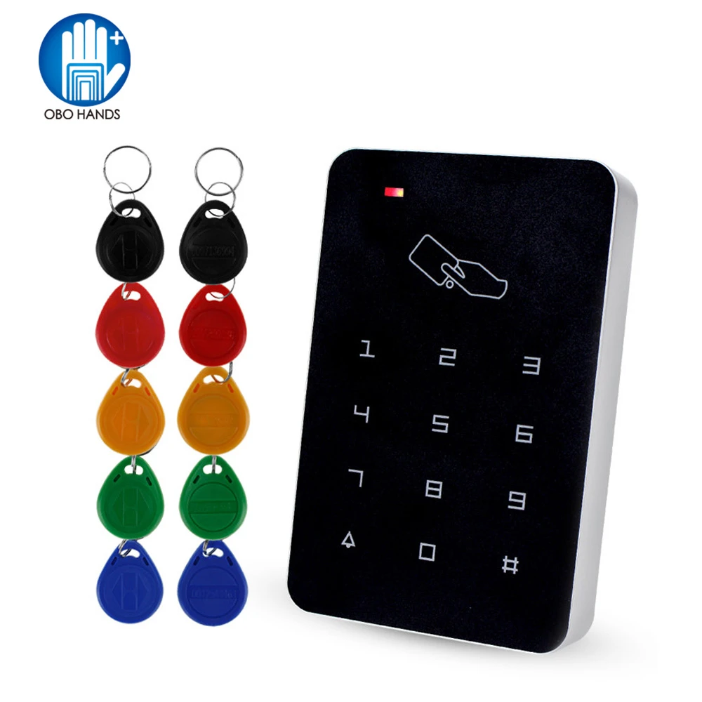 Standalone Access Controller With 10pcs Em Keychains Rfid Access