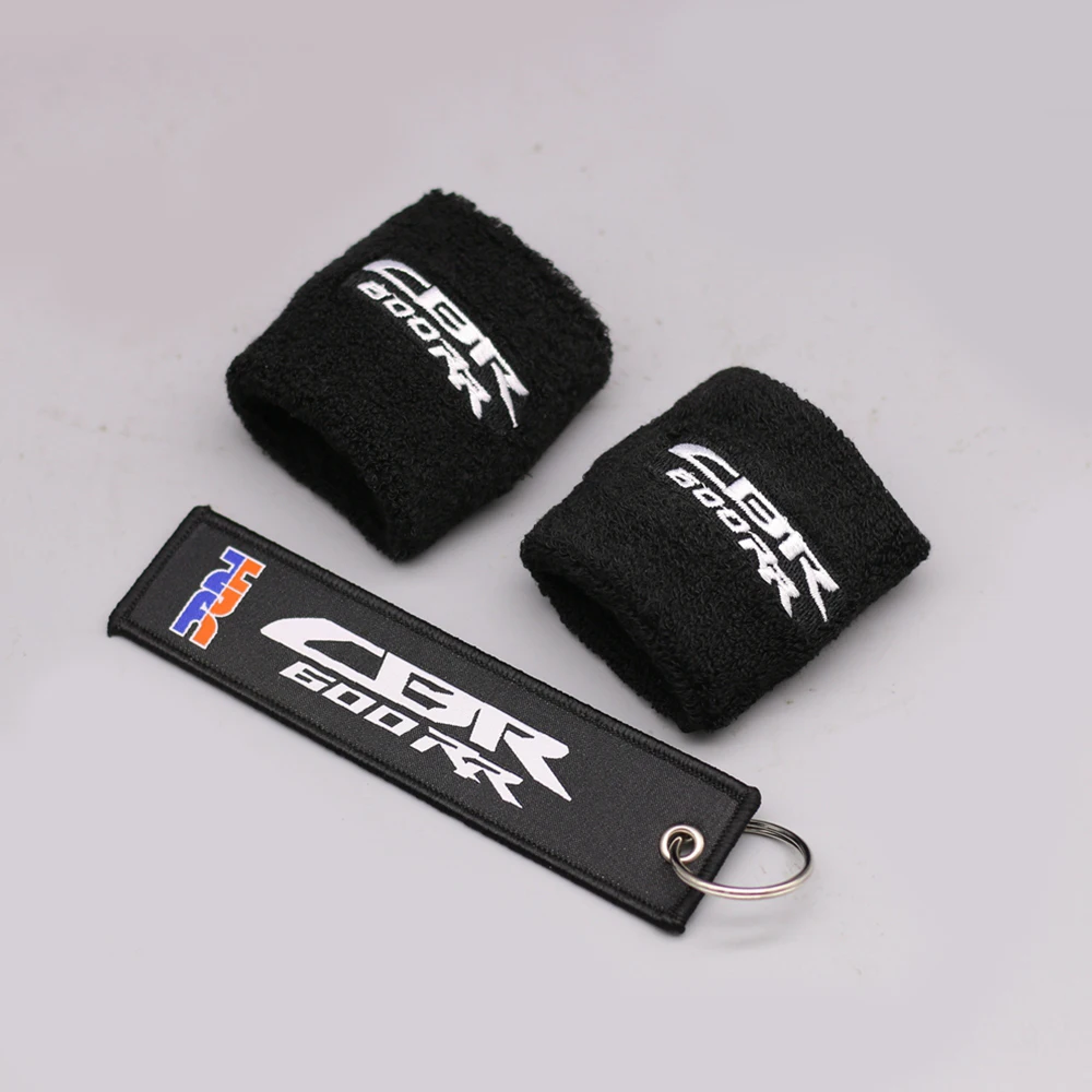Motorcycle Front Fluid Oil Brake Reservoir Sock Cover For Honda CBR