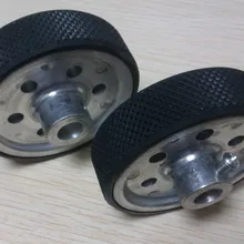 Завод-де-ла-де-Металл 6/8 мм Largura Da Roda 65 мм 18 мм концентратор робот Брука RC O шасси Do Carro De Metal велосипедные Aro RC DIY Сделай Сам Brinqued