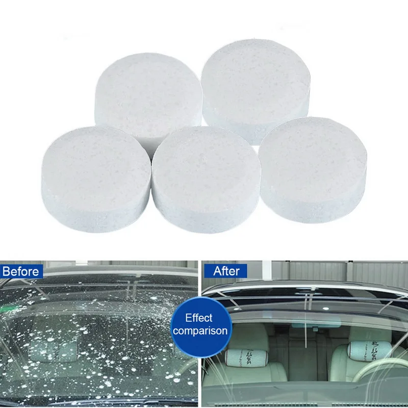 

LASPERAL 1/5/10PCS Multifunctional Car Cleaning Effervescent Spray Cleaner Set Wiper Home Cleaning Glass Spray Cleaner