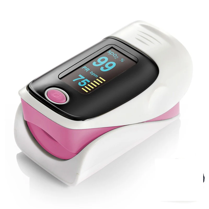

Oximeter a finger with carrying case Digital finger oximeter, OLED pulse oximeter display pulsioximetro oximetro de dedo SPO2 PR