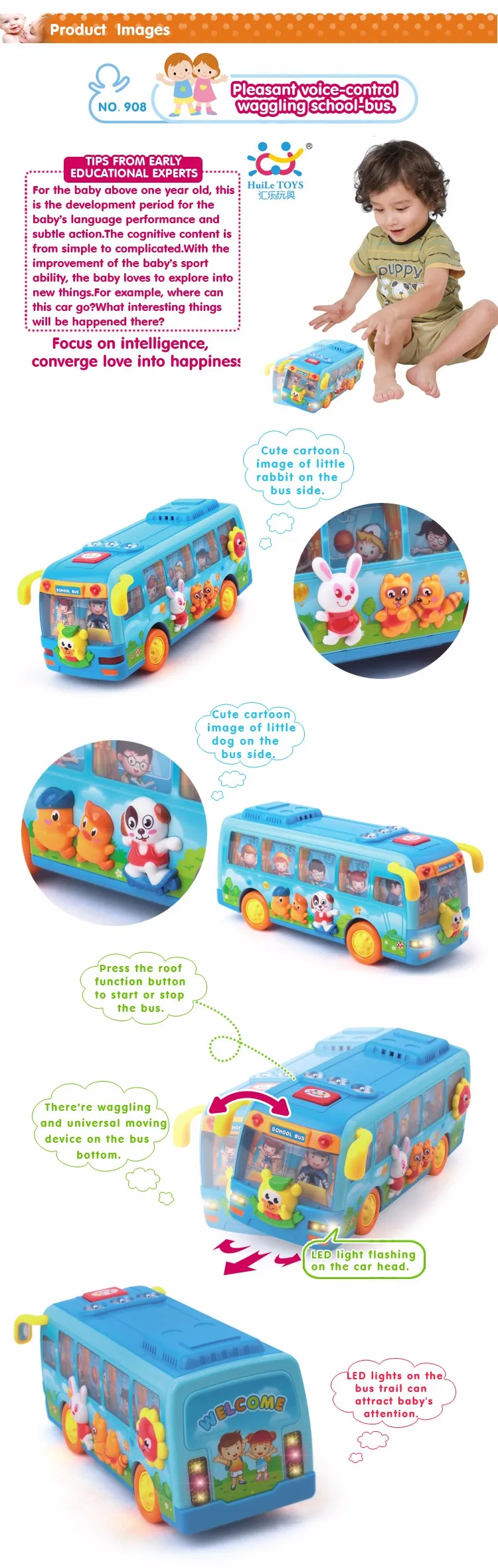 huile toys school bus
