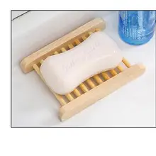 1 шт./лот натурального дерева мыльница для ванной комнанты губка спонж дом деревянный шкаф посуда