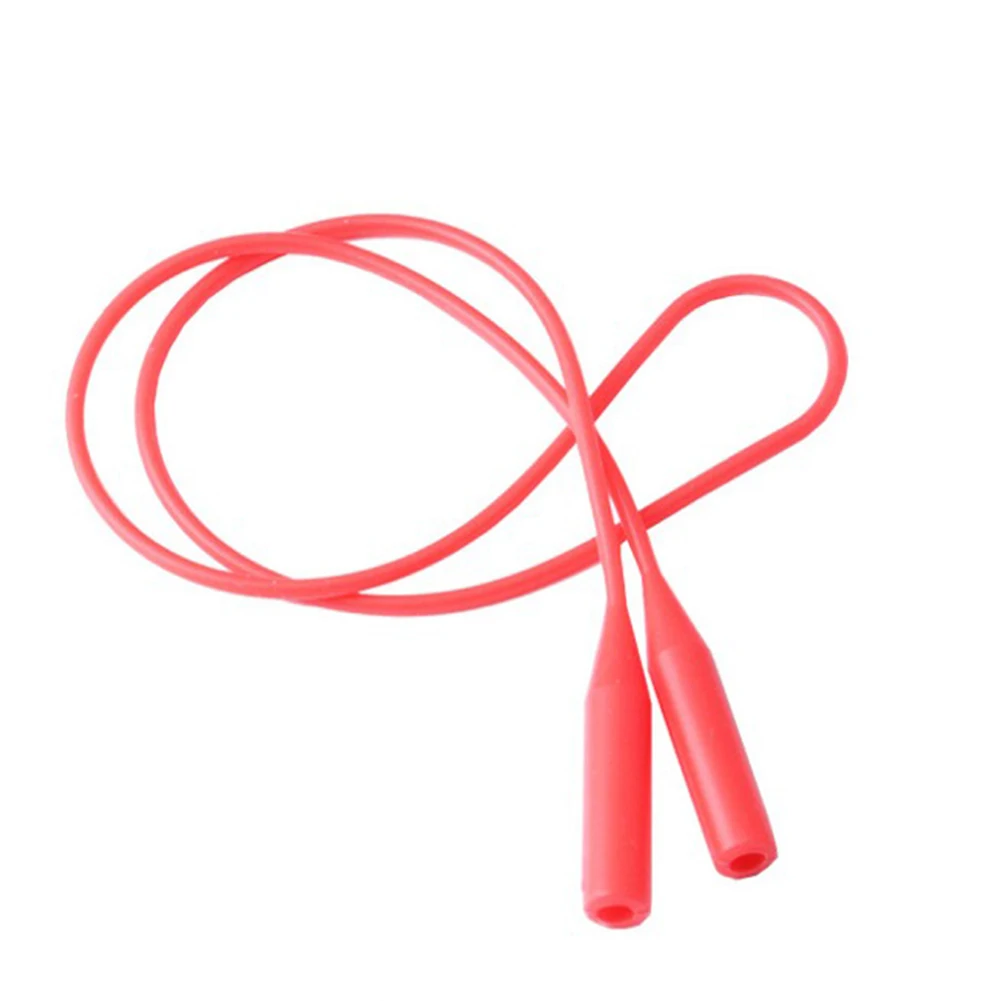 1 шт. Регулируемый силиконовый ремешок для очков цепочка для солнцезащитных очков спортивный ремешок держатель шнура эластичные Нескользящие веревки - Цвет: Красный
