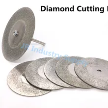Jrealmer алмазные отрезные диски 30/40/50 мм, буровое долото из высокопрочной стали для вращающихся инструментов Dremel камень лезвие