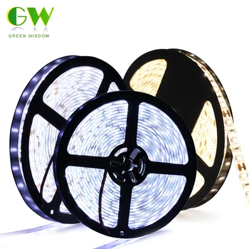 

LED Strip 5730 DC12V Waterproof Flexible LED Diode Tape Warm White Cold White 60LEDs/M Brighter than 5050 12V LED Ribbon 5m/lot