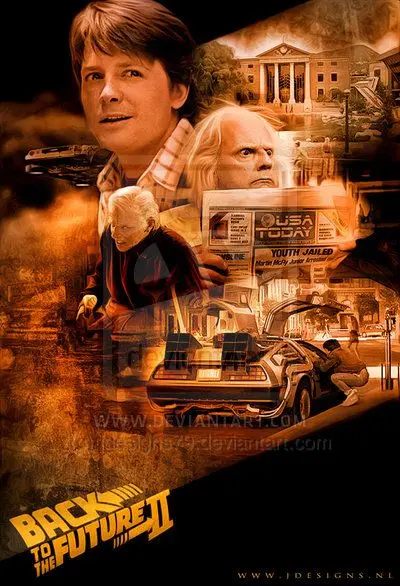25+ Back To The Future 2 Movie Poster Background