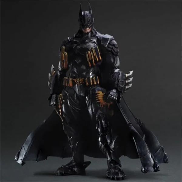 Günstig Batman Figur Gogues Galerie Rüstung Play Arts Kai Spielen Kunst KAI PVC Action Figure Bat Mann Bruce Wayne 26 cm puppe Spielzeug