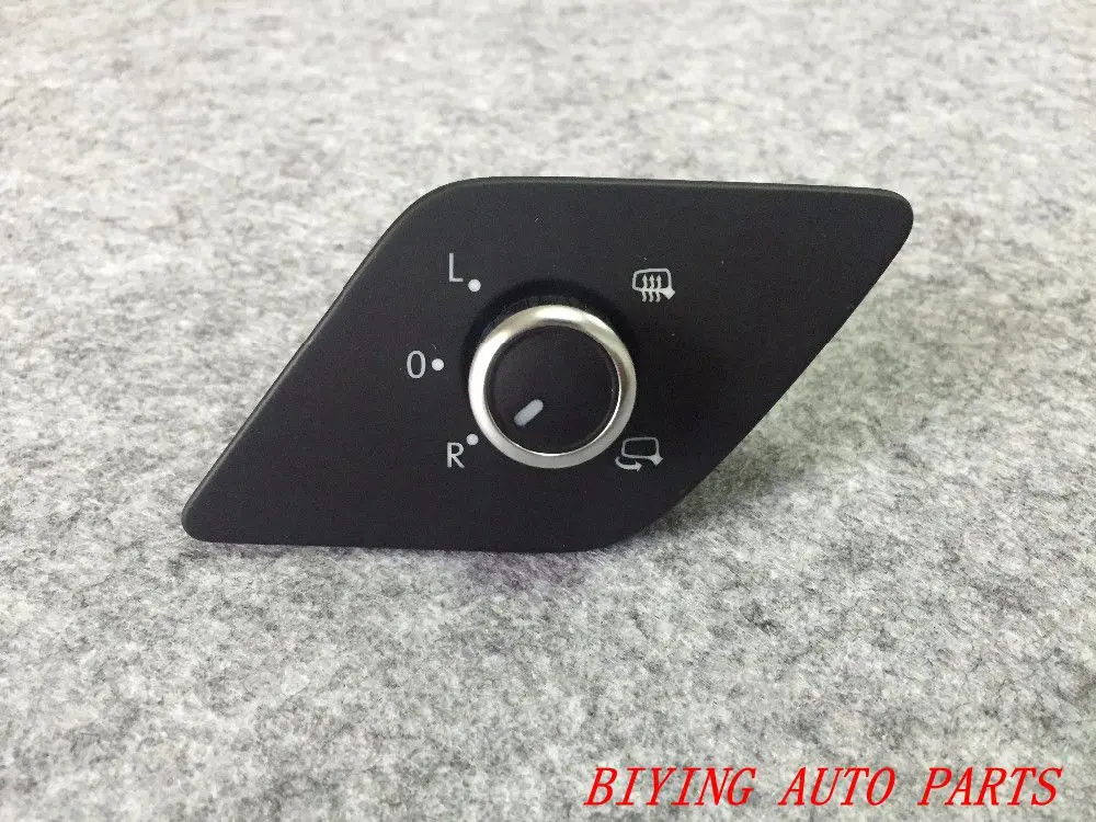 

Original Chrome rearview side mirror switch Fold function For Jetta MK6 VI 6 16D 959 565 A