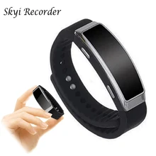 

New Bracelet Voice Recorder Wearable Wristband 8GB Digital Sport Hidden Bracelet Voice Recorder Watch Dictaphone Audio recorder