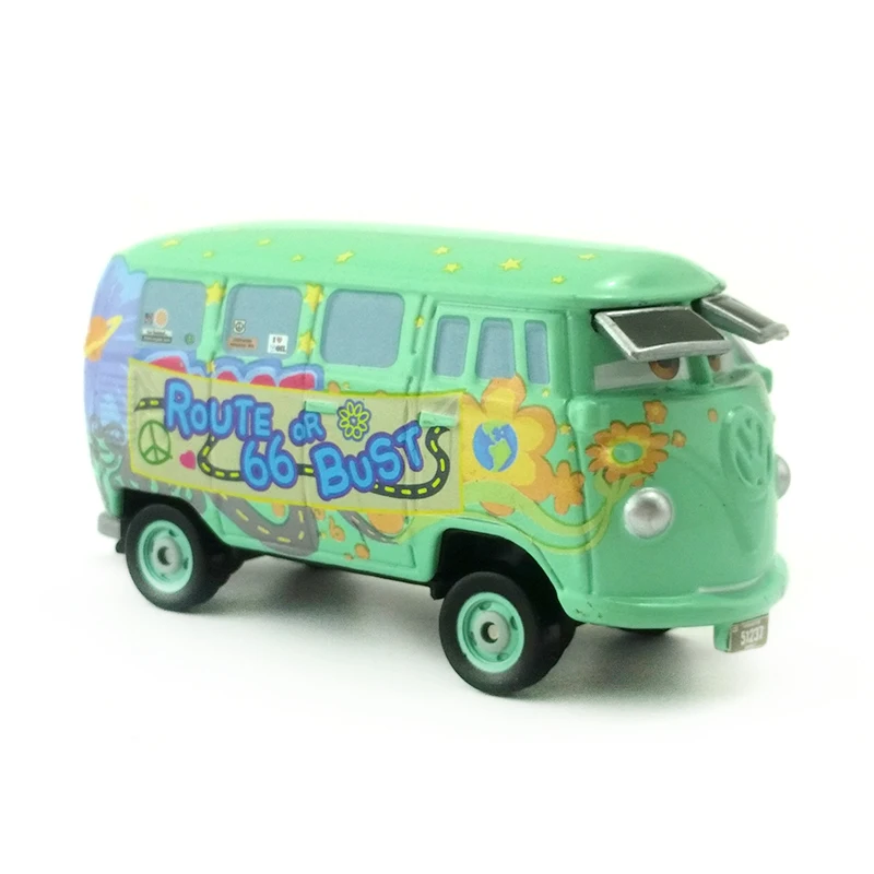 Disney Pixar Cars Fillmore с открытым Windshie 1:55 литая металлическая Игрушечная машина из