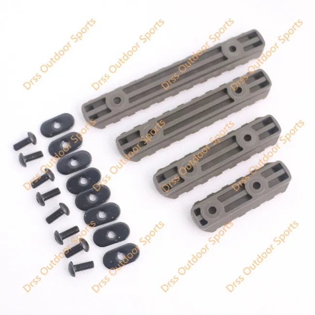 Drss хорошее качество 4-Piece Rail набор для MP PTS M-O-E Handguard оливкового драба(DS3520C