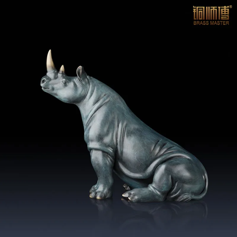 

Медные украшения «master rhino two», медное украшение для дома, гостиной