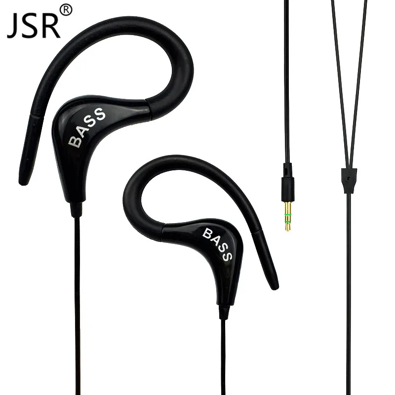 PTM Bass Original Brand Earphone 2016 New Stereo Super Sound Headphones Sport Ear Hook Headset for