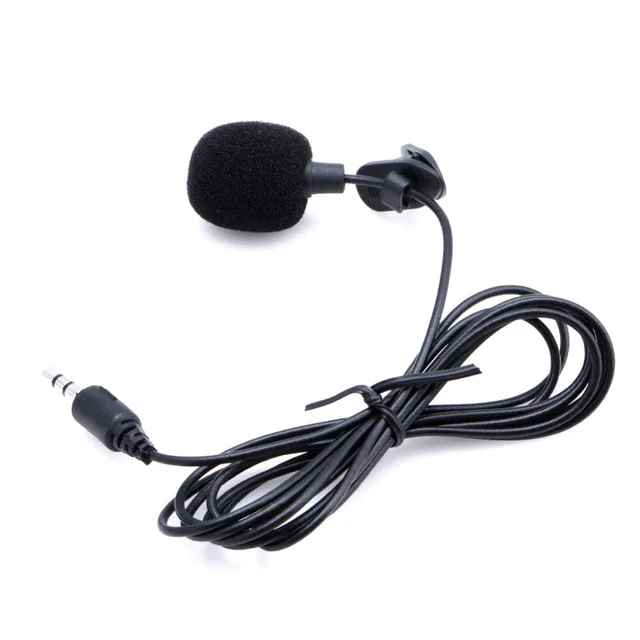 1 PC Mini Hands Free Clip On Lapel Microphone Mic For PC Notebook
