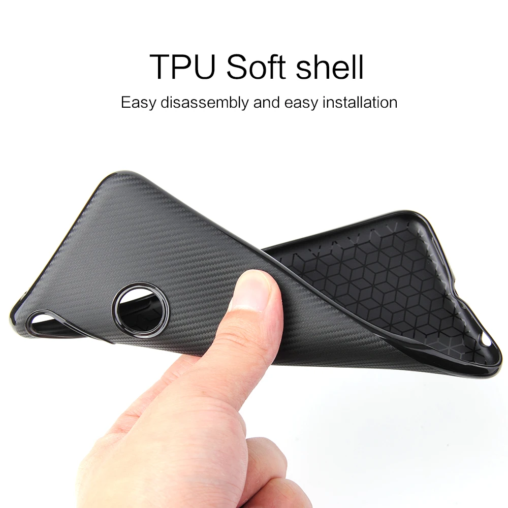 Case For Huawei Y9 2019 Coque Carbon Fiber Soft TPU Silicone Case For Huawei Y9 2019 Y 9 Y92019 JKM-LX1 JKM LX1 6.5 Back Cover  (15)