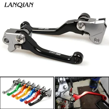 

CNC Laser Printing Dirt bike Pivot Brake Clutch Levers For SUZUKI RMZ 450 RMZ450 2005-2016 2006 2007 2008 2009 RMZ450 With LOGO