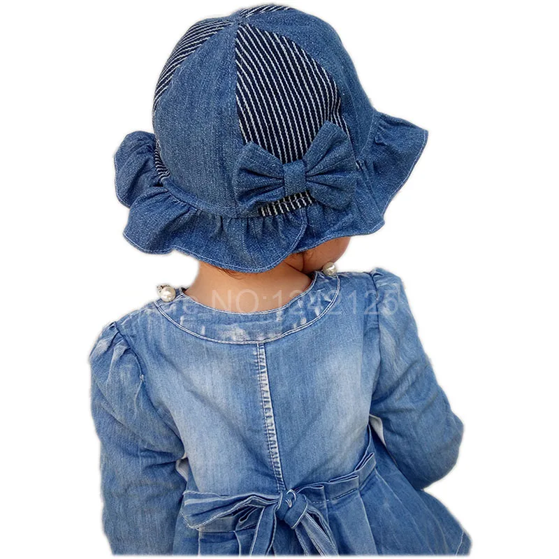 baby girl denim hat