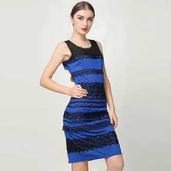 

Summer Women’s Dress Sexy Mesh Lace Patchwork Bandage Bodycon Dress Casual Sleeveless Office Lady Dress Short Robe Vestidos