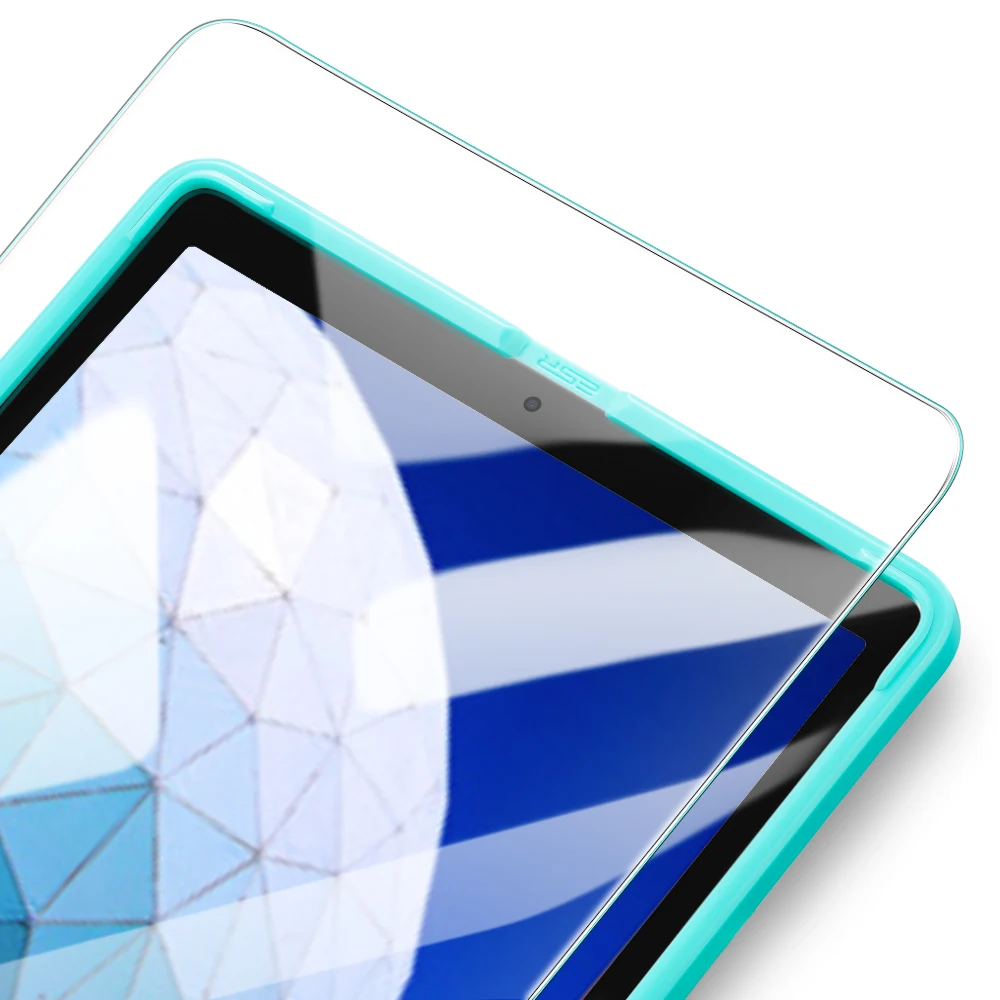 ESR закаленное стекло для iPad 7 Generration 10,2 Air 3 iPad Pro 10,5 Защитная пленка для экрана 9H стеклянная пленка для iPad 7th Gen Air3 2pc