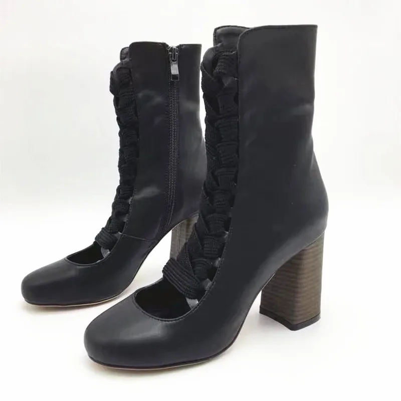 boots with toes cut out