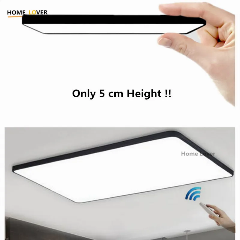 HomeLover современные светодиодные потолочные лампы для гостиной спальни кухни luminaria