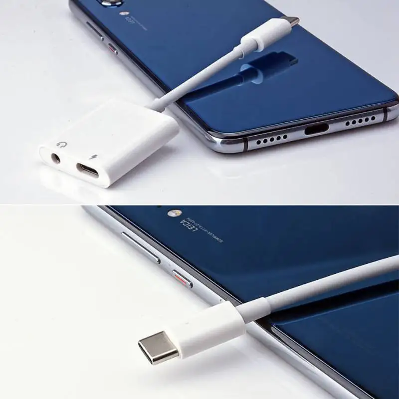 2 в 1 usb type-C+ 3,5 мм AUX аудио конвертер адаптер PD Быстрая зарядка для iPad Pro для Xiaomi/HuaWeo/SamSung ПК ноутбука