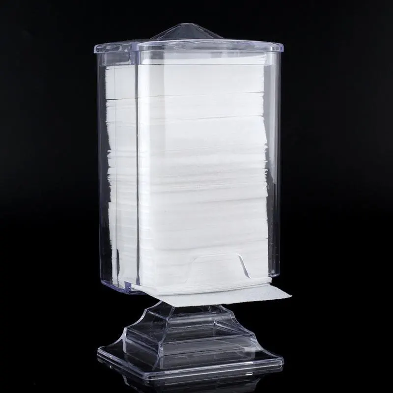 

1PC Cosmetic Cleansing Cotton Box Nail Towels Nail Tools Finishing Box Cleaning Cotton Empty Box Remover Towel Empty Boxes