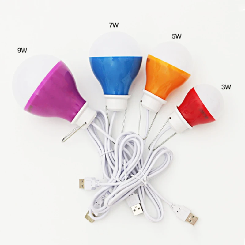 USB Acil Durum Led i Ampuller 5w 7w 9w Kamp Lambas Gece Pazar I in 
