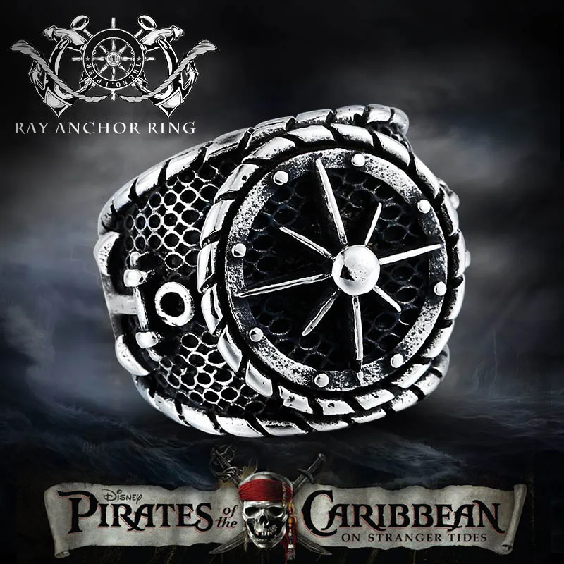 

Beier new store 316L Stainless Steele men ring top quality Anchor Ring Viking pirate anchor ring Fashion Jewelry LLBR8-341R