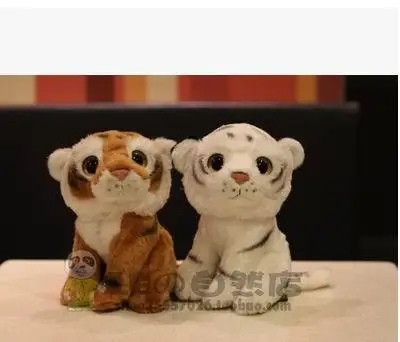 

Simulation High Quality 20cm Plush Toy Tiger Plush Animal toy sbirthday gift dolls free shipping