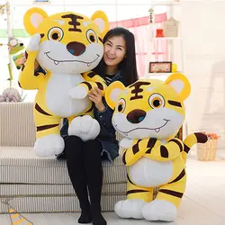 Fancytrader 35 ''/90 см большой мультфильм игрушка тигр мягкие плюшевые чучело Тигры кукла хороший подарок для ребенка