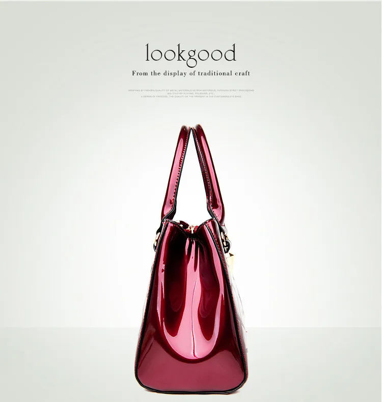 ICEV новые европейские модные роскошные сумки для женщин дизайнер высокое качество кожаные сумочки лакированная кожа