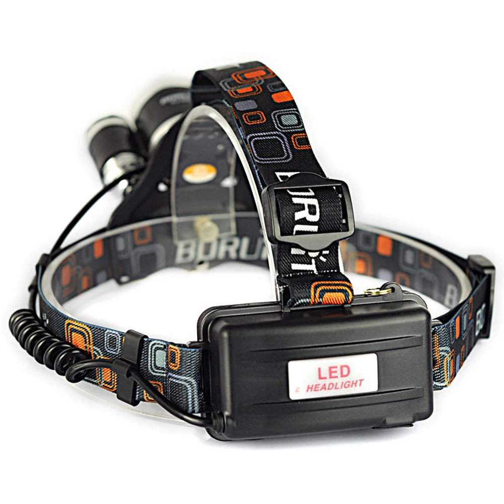

TSLEEN 5000lm Cree Xml T6+R2 Led Head Torches Fishing Light Bike Racing Headlight Flashlight 18650 Battery Operated Headlight