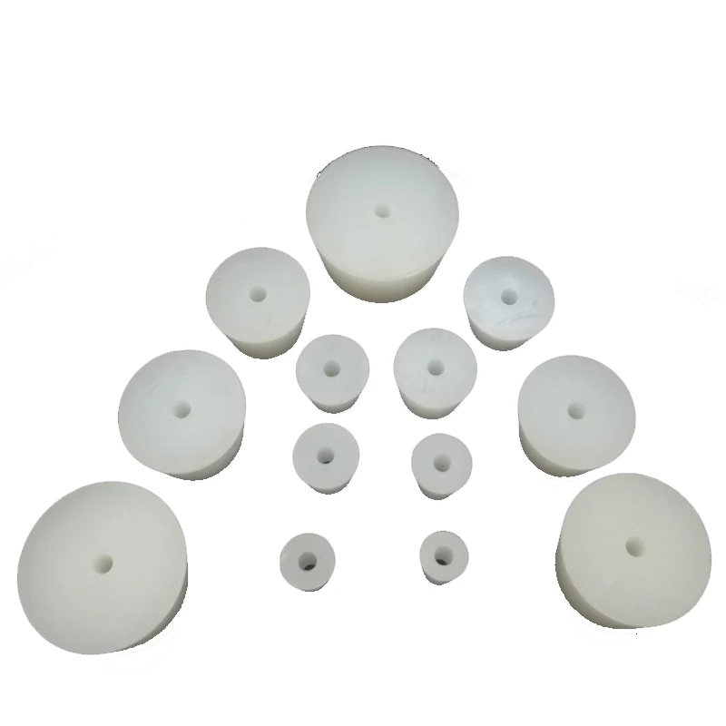 

1pc Size2-14 Home Brew Wine Stoppers Food grade Silicone Plug With Or Without Holes Airlock Valve Bubbler Wine Brew